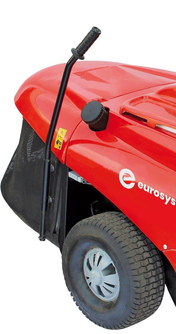 Eurosystems Slalom 67 B&S – Kompakter Aufsitzmäher für kleinere Gärten