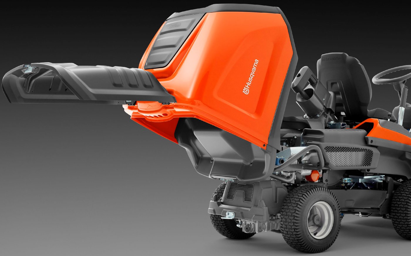 Husqvarna Profi Allrad-Frontmäher RC 320Ts AWD – Modell 2025 (Grundgerät ohne Mähdeck)