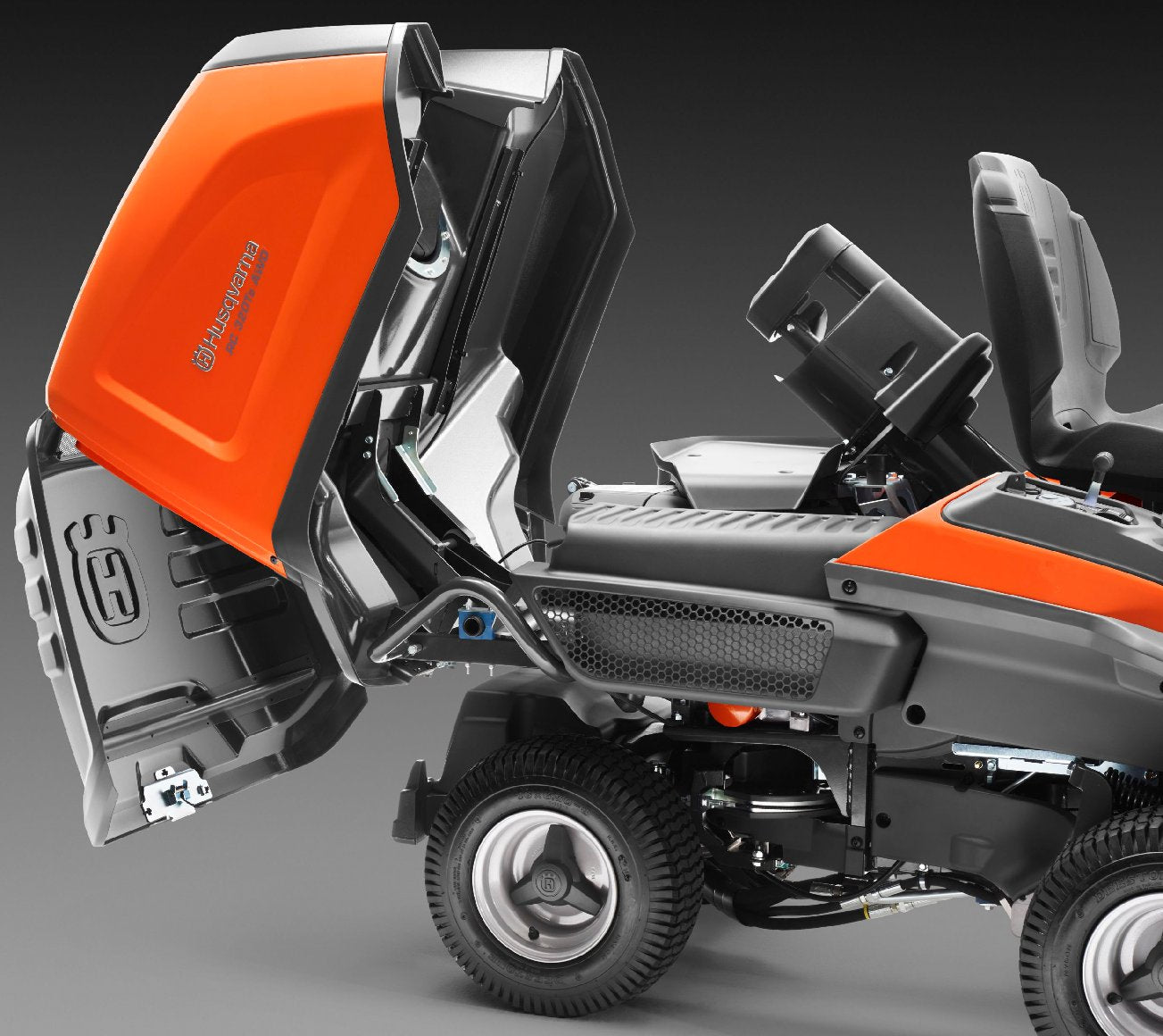 Husqvarna Profi Allrad-Frontmäher RC 320Ts AWD – Modell 2025 (Grundgerät ohne Mähdeck)