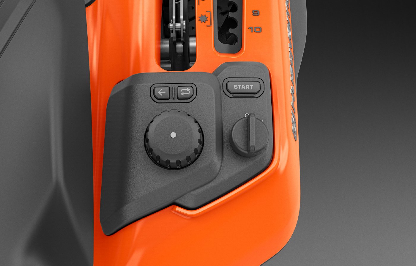 Husqvarna Akku-Frontmäher Rider 200iX – Modell 2025 (Grundgerät ohne Mähdeck)
