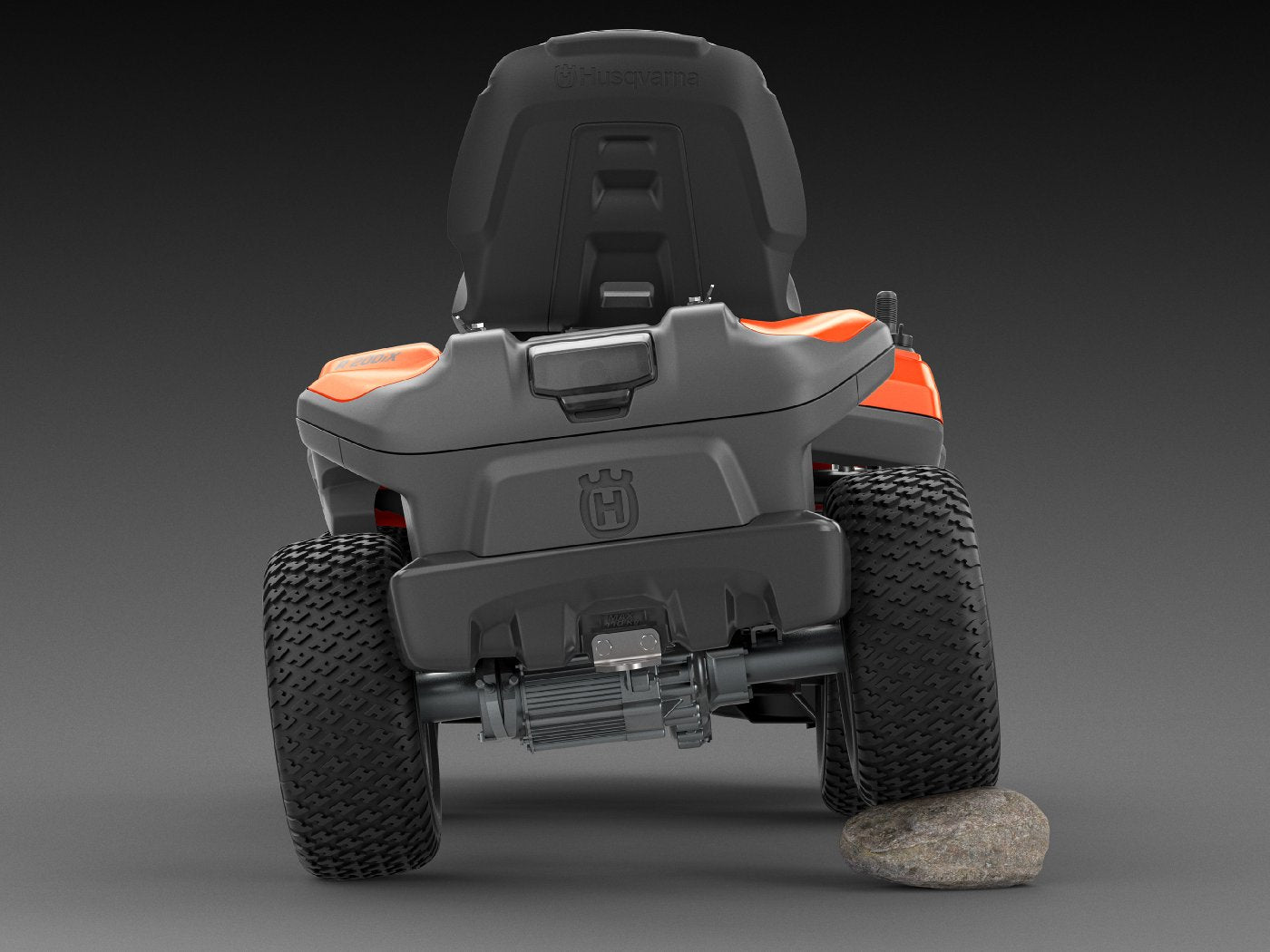 Husqvarna Akku-Frontmäher Rider 200iX – Modell 2025 (Grundgerät ohne Mähdeck)
