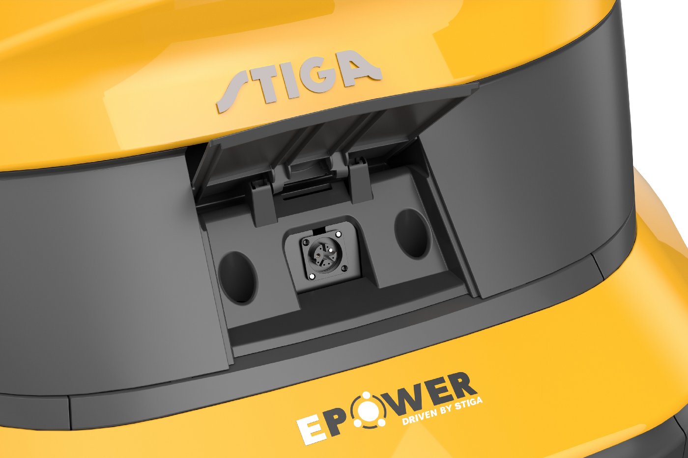 Stiga Gyro 700e – vollelektrischer Axialmäher mit Akku und Ladegerät