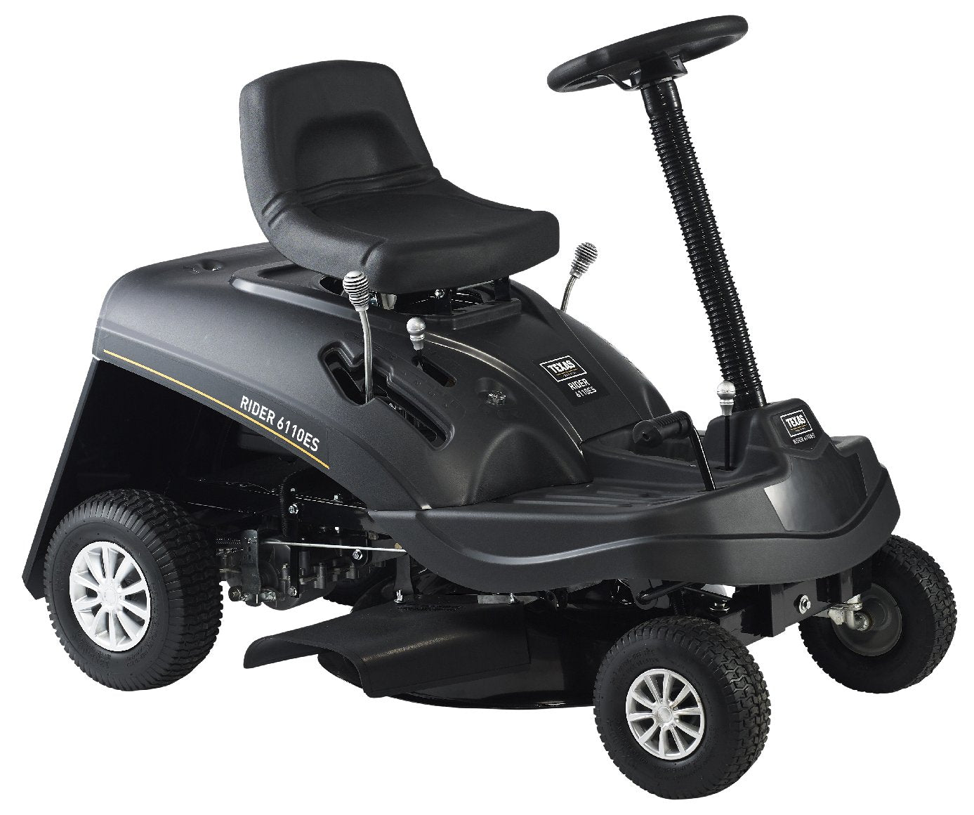 Texas Rider 6110ES Black Series – Aufsitzmäher Modell 2025