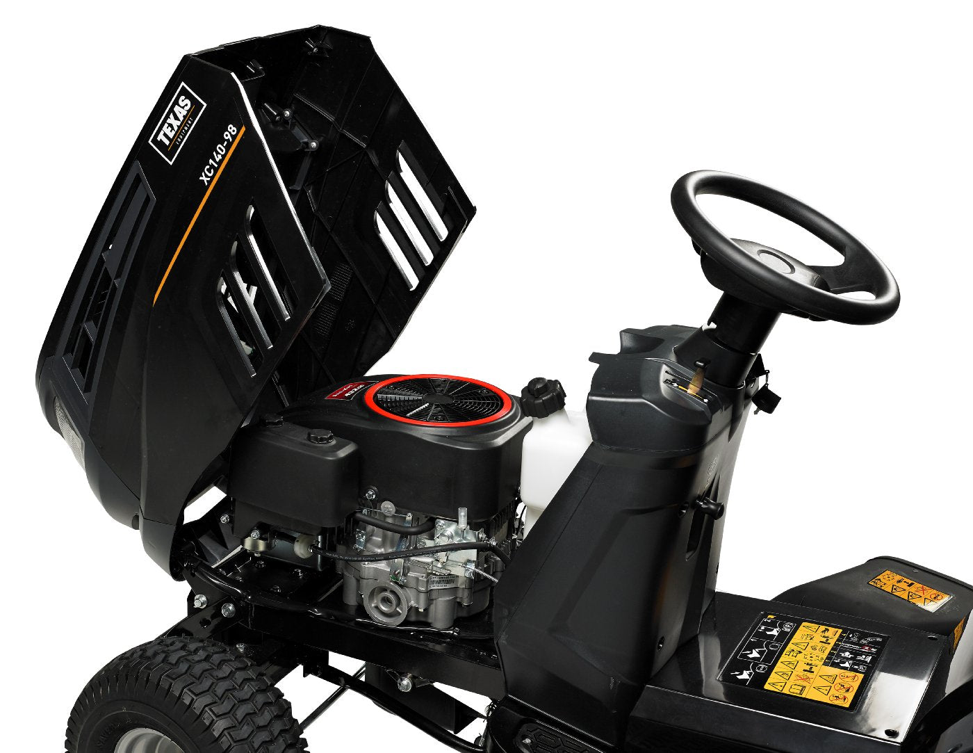 Texas Rasentraktor XC140-98 inkl. Mulchkit – Modell 2025