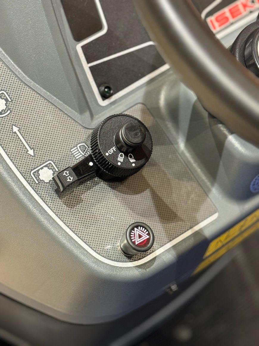 ISEKI SXG 216 M (Modell 2025) – Diesel-Rasentraktor mit StVZO-Paket & mechanischer Fangkorbentleerung