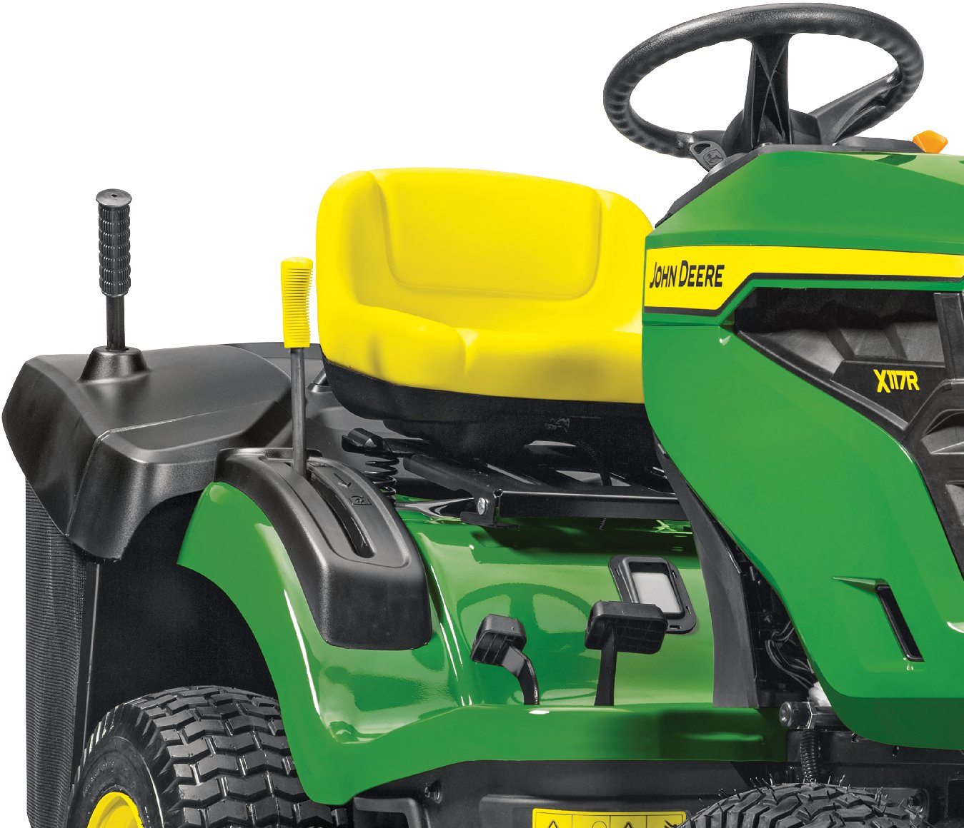 John Deere X117R – Rasentraktor / Aufsitzmäher (Modell 2025)