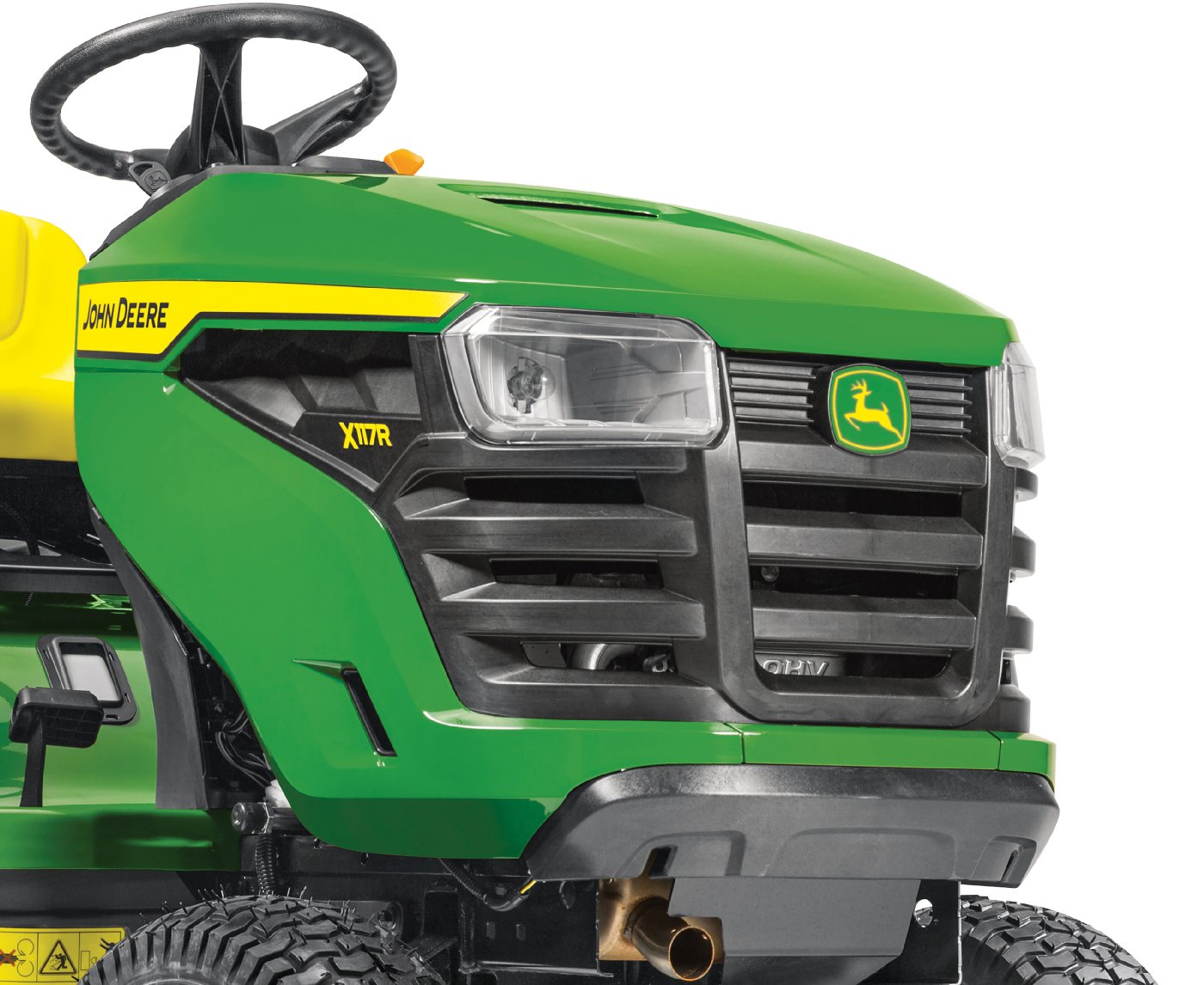 John Deere X117R – Rasentraktor / Aufsitzmäher (Modell 2025)