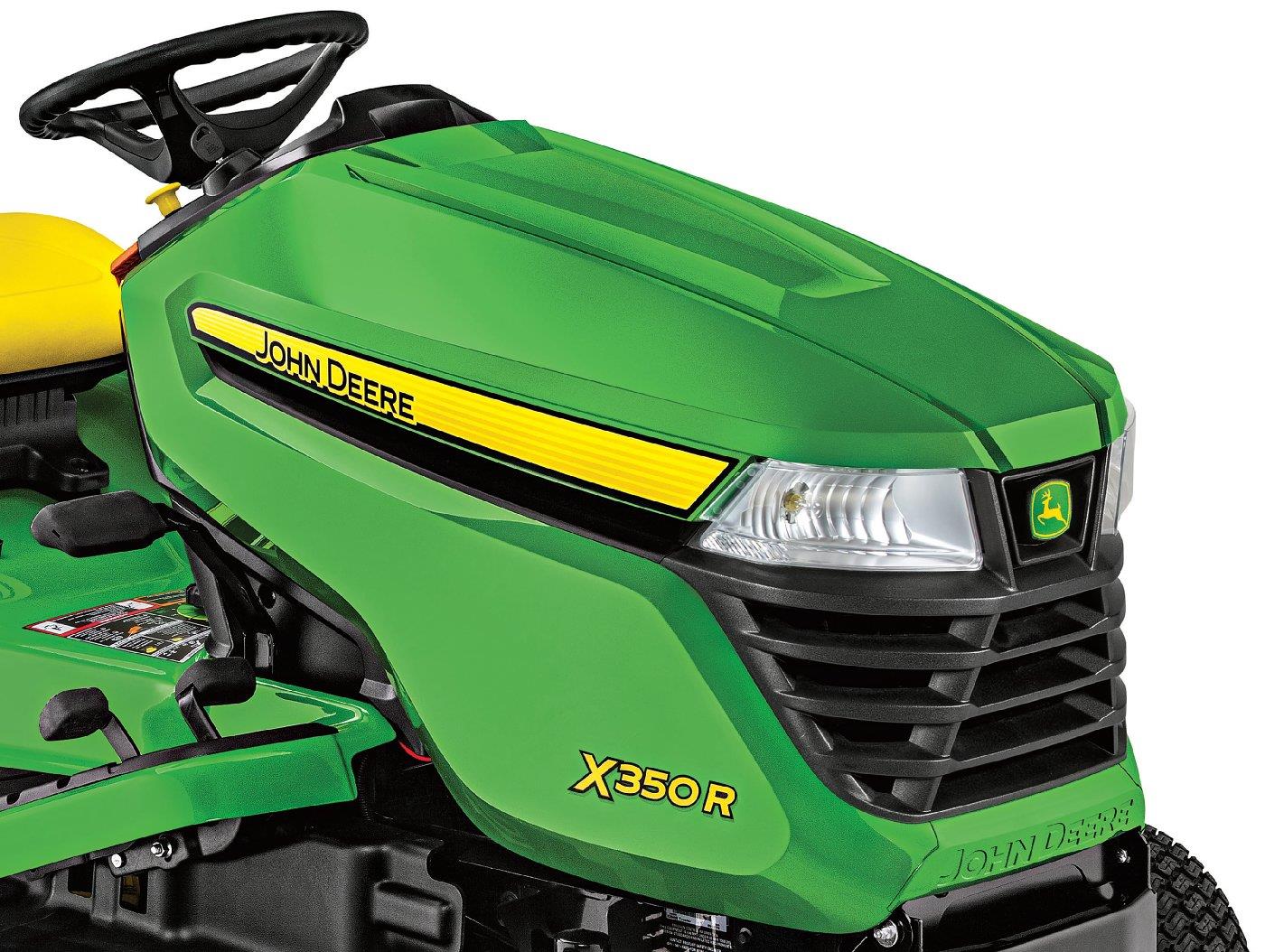 John Deere Rasentraktor X350R (Modell 2025)