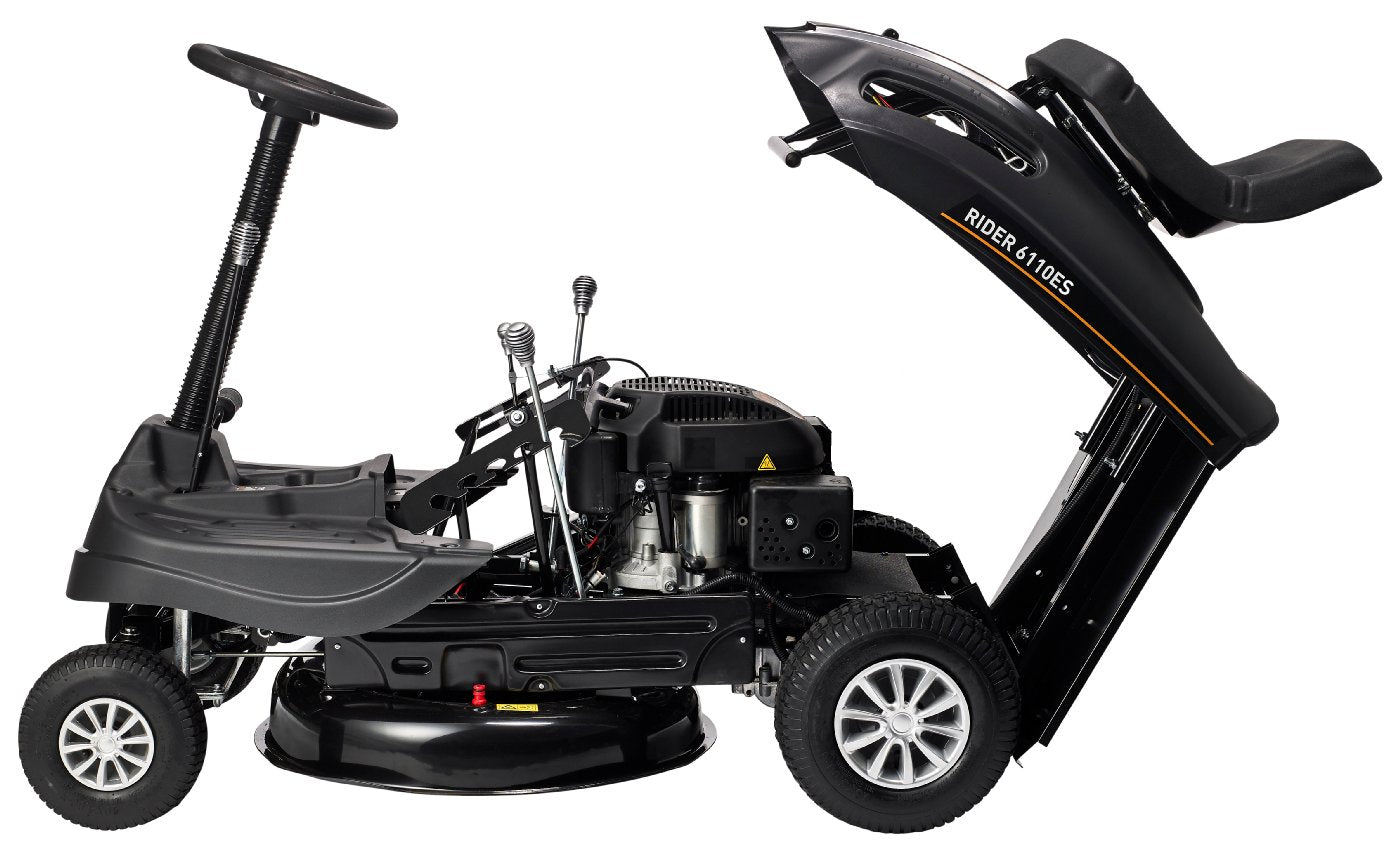 Texas Rider 6110ES Black Series – Aufsitzmäher Modell 2025