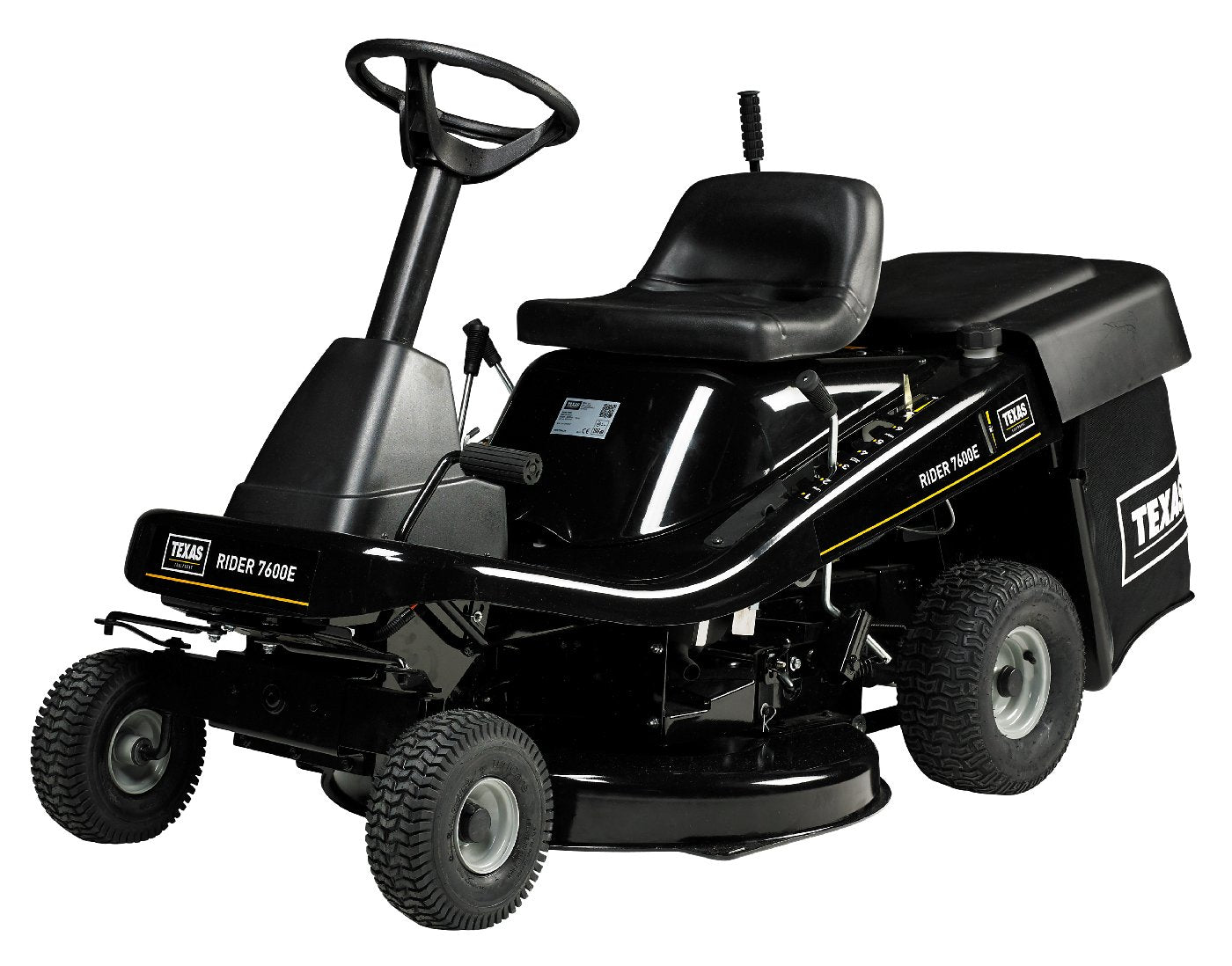 Texas Aufsitzmäher Rider 7600E 3in1 inkl. Mulchkit – Modell 2025