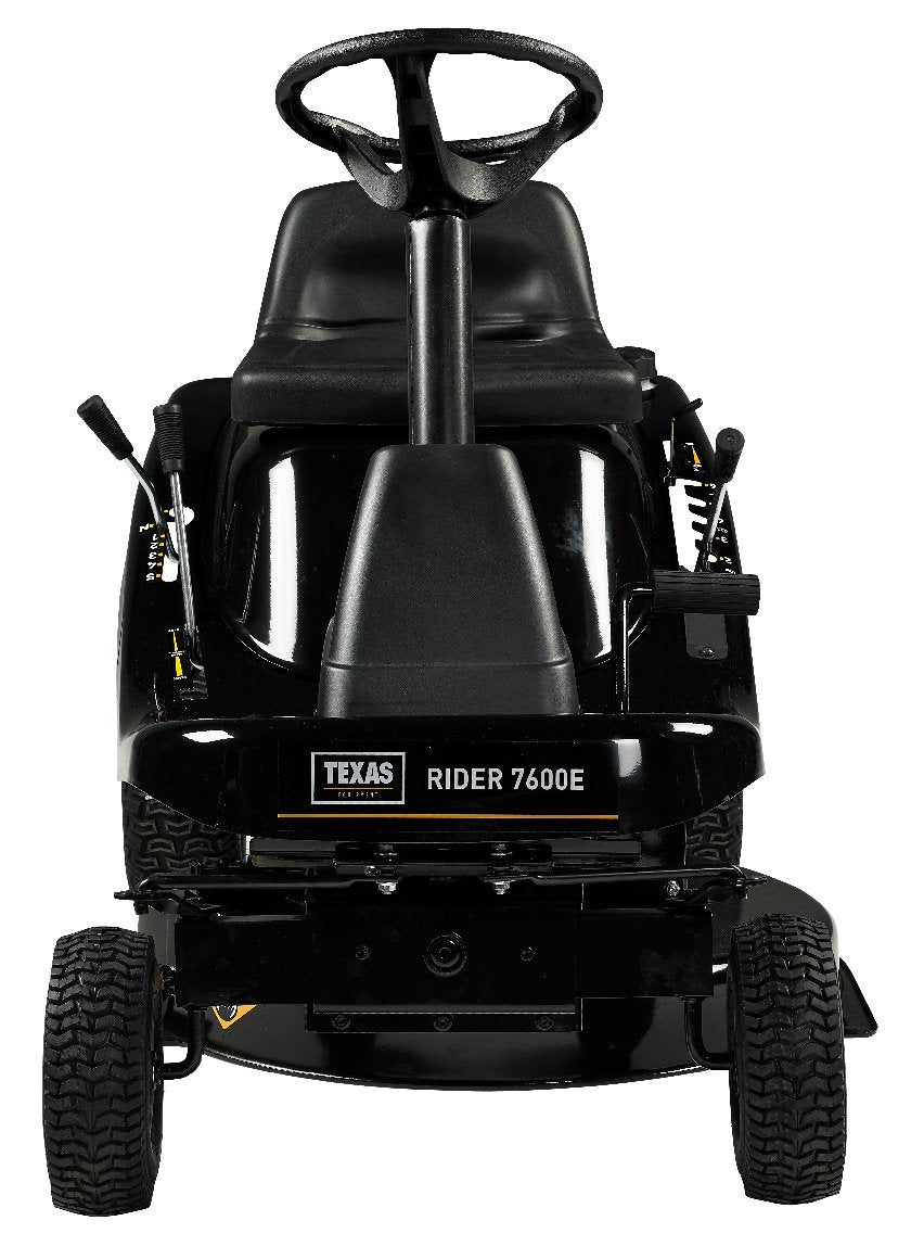 Texas Aufsitzmäher Rider 7600E 3in1 inkl. Mulchkit – Modell 2025