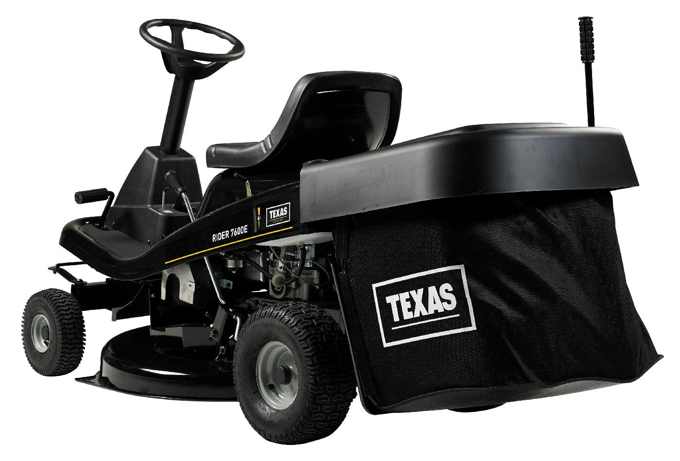 Texas Aufsitzmäher Rider 7600E 3in1 inkl. Mulchkit – Modell 2025