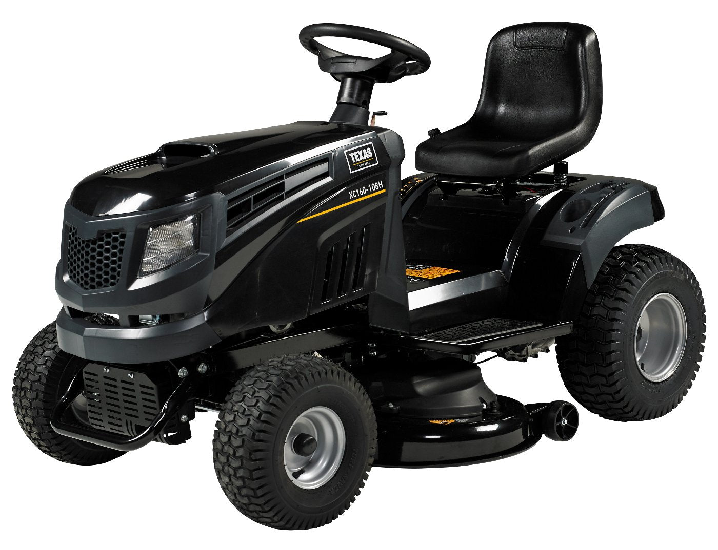 Texas Rasentraktor XC160-108H inkl. Mulchkit – Modell 2025